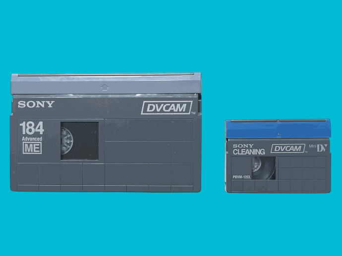 DVCAM Videokassette DVCAM Videokassetten Muster