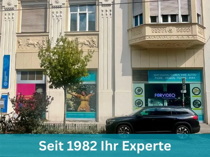 FORVIDEO in Wien seit 1982 Foto der Forvideo Studio Aussenansicht in der Porzellangasse 4 in Wien